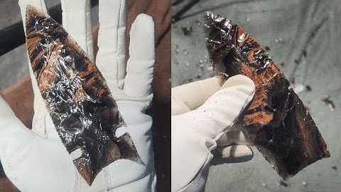 1997 - Part 3/3 - Challenging Obsidian #flintknapping