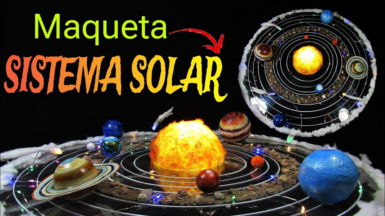 🪐🌍COMO hacer el SISTEMA SOLAR REALISTA🌞🌌