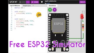 Esp32 Simulator Micropython Led Blink Example How To Use Esp32 Wokwi ...