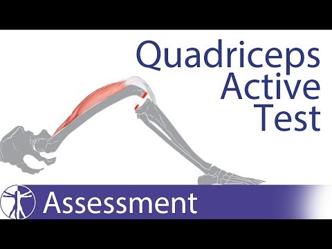 Quadriceps Active Test / Active Drawer Test | Posterior Cruciate Ligament Tear