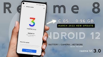 Realme 8 New Update C.05 | Quick Review | Network Conection Issue | Realme UI 3.0 Stable Update |