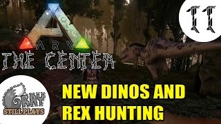 ARK Survival Evolved: The Center | Long Lost Dinos Reappear, Also T-Rex Hunt | Part 11 | Multiplayer screenshot 5