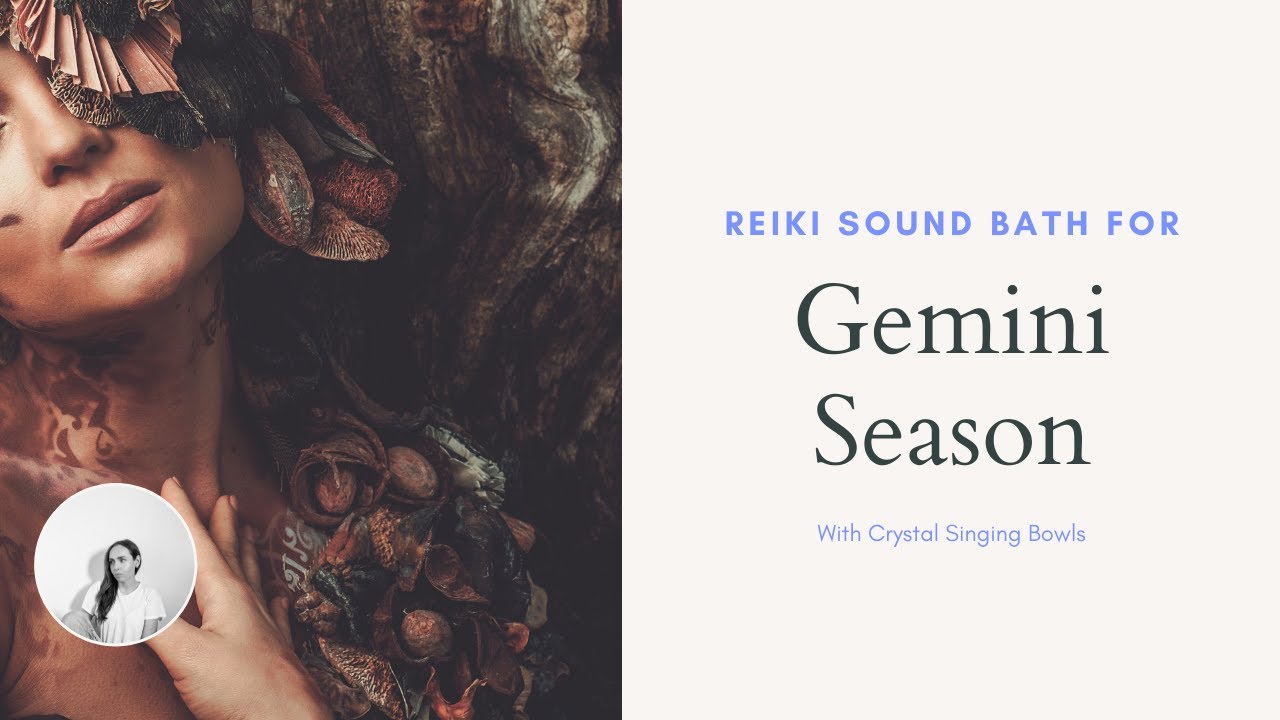 Gemini Season Sound Bath | Divine Guidance Meditation | No Talking | Crystal Sing Bowls