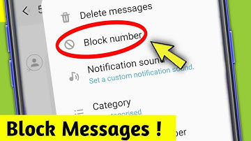 How To Block Incoming Messages without application