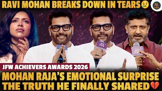 I’M SORRY🥹Ravi Mohan Gets Emotional 🤗  “Don’t Do This for Me, Please”🙏The Whole Audience Went Silent screenshot 1