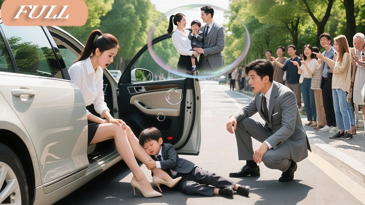 Brakes Failed! Poor Girl Hit CEO’s Kid! Unaware The Clever Boy Fake Fainting, Hug Her &Call Her Mom!