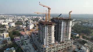 November construction update of Project Abbham by Shangrila - From the house of Bollineni's