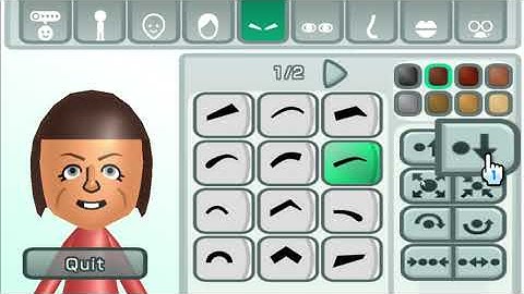 Wii Sports Resort Custom CPU Mii Tutorial: Mindy