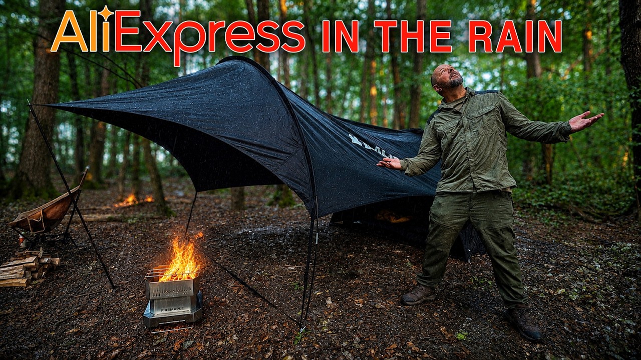 New Ali-Express Tent - In the Rain