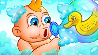 🩷😃 МІКС - Мильні Бульбашки + Рожеве слоненятко – Дитячі Пісні та Музика для Дітей | Дитячі Хіти