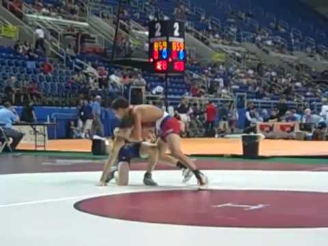 Dylon Thompson Junior Nationals Greco Round 3