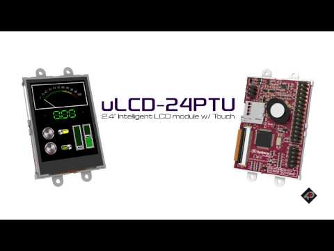 4D Systems - 2.4" TFT Intelligent Display - uLCD-24PTU