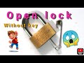 Open the lock