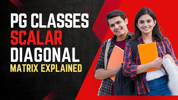 Scalaire versus diagonale matrix | PG Mixed Session Extract | Lineaire algebragids