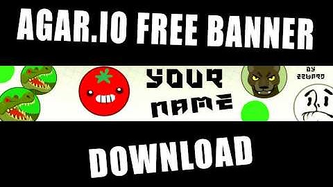 Agar.io Banner Template #2 | Free Download