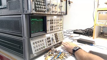 HP 8566b 8566A Tracking Generator TG6000 Usage