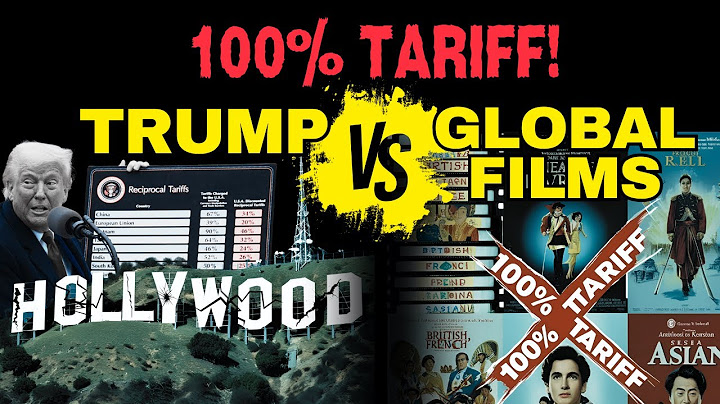 Trump Threatens 100% Tariff on Non U.S.  Films