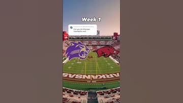 Arkansas Razorbacks 2023 Football Schedule Prediction #collegefootball #prediction #arkansas #viral
