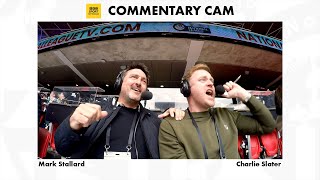 COMMENTARY CAM | DRAMA IN THE WEMBLEY PRESS BOX