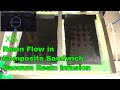 Composite Sandwich Mold Side Vacuum Resin Infusion Flow Patterns