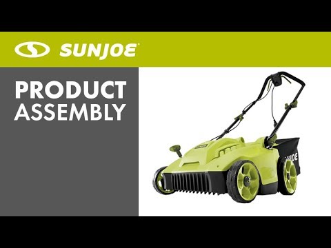 MJ506E - Sun Joe Electric Reel Lawn Mower w/ Grass Catcher - Let's