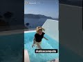 Álvaro Morata pushes his Girlfriend into the Pool 🤣 - Álvaro Morata Instagram Storie - 25.05.21 (HD)