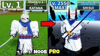 Beating Blox Fruits as Ryuma! Lvl 0 to Max Lvl Full Ghoul v4 Awakening Noob to Pro in Blox Fruits!