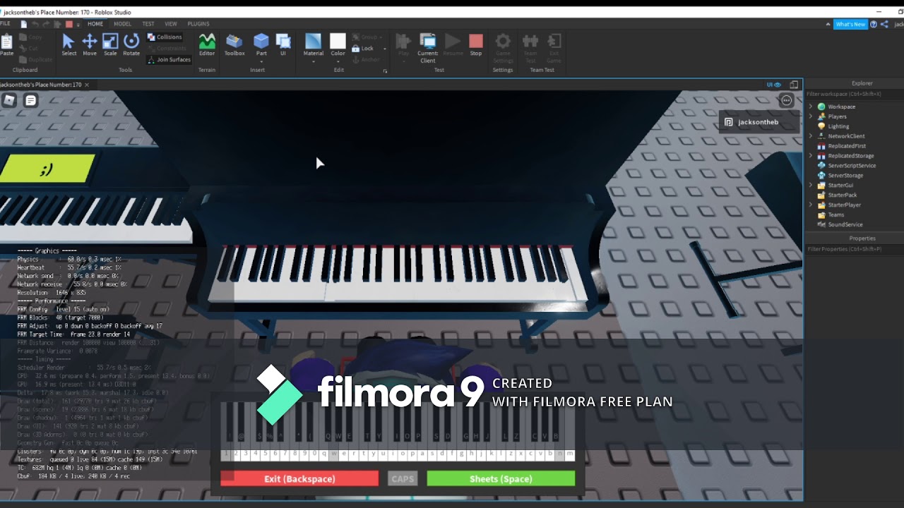 Piano Roblox Test Youtube - roblox cb testing