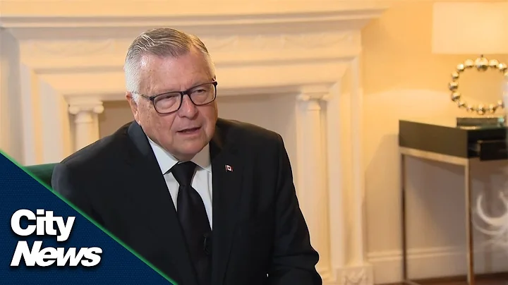 Lisa LaFlamme chats with Ralph Goodale about meeti...