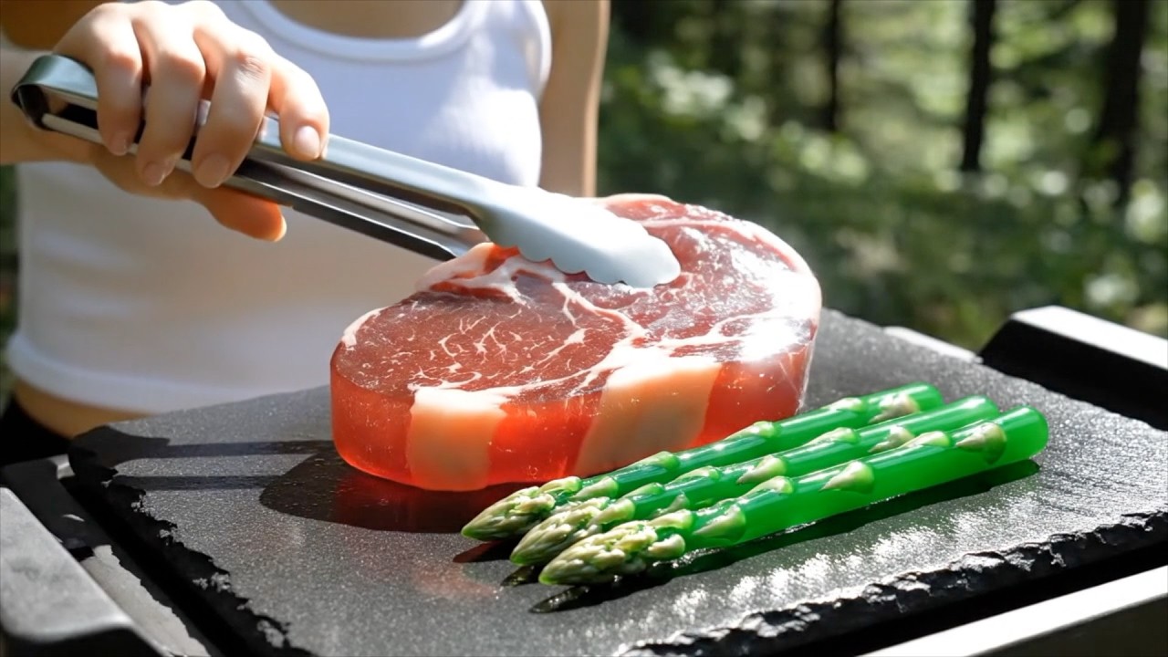 ASMR: The Glass Steak Experience