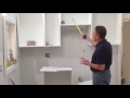 How to assemble &amp; install IKEA Sektion wall cabinet