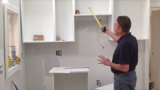 How to assemble & install IKEA Sektion wall cabinet