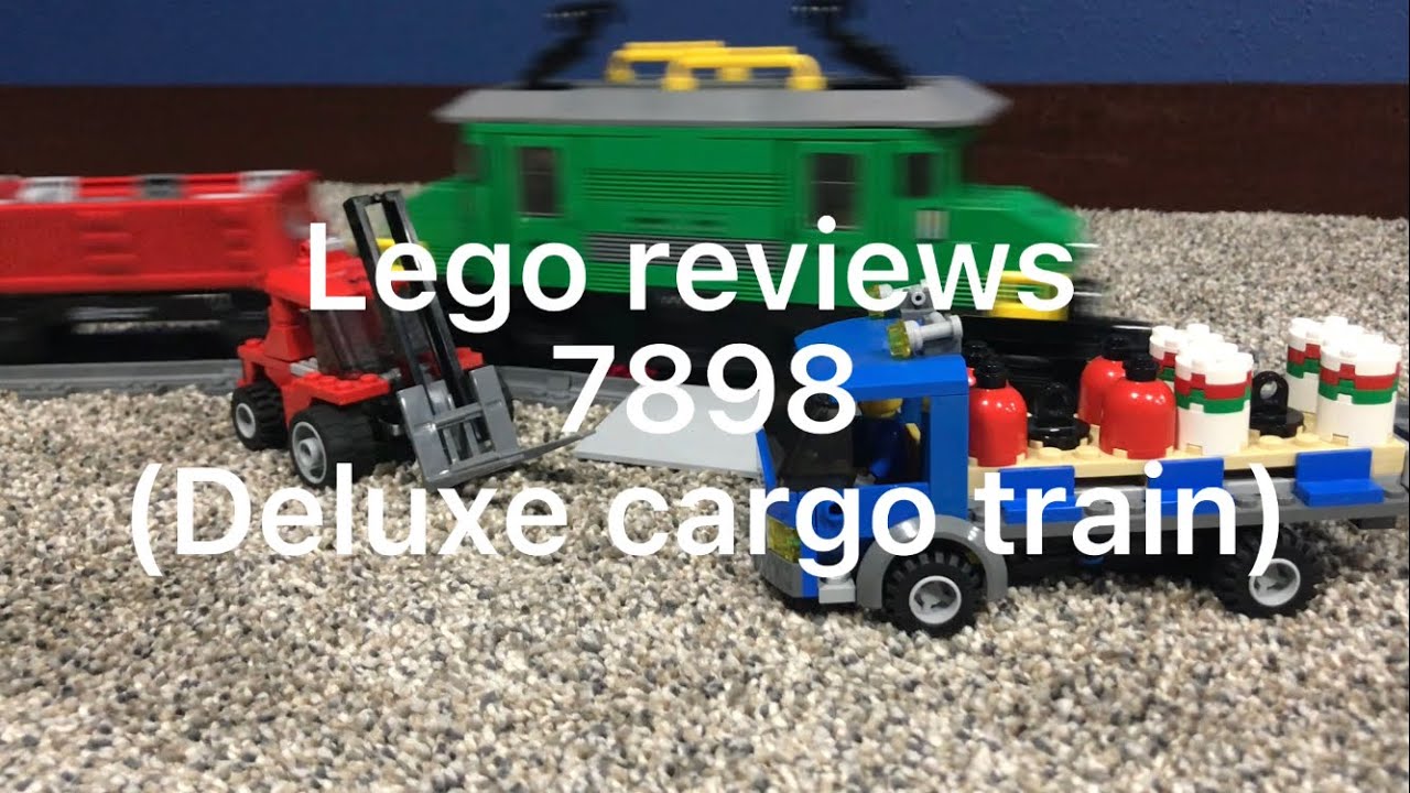 Lego reviews | 7898 Deluxe Cargo Train