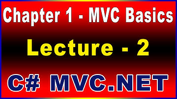 L2   Your First MVC App - Complete Video