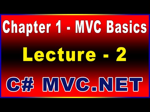 L2   Your First MVC App - Complete Video