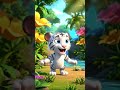 Cute White Tiger Cub Playing 🐯🤍 | Jungle Clips