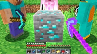 Minecraft UHC but there's cursed DIAMOND ORE at 0,0...