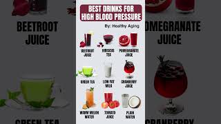 Best Drinks to Lower High Blood Pressure Naturally 🥤💖 | Heart-Healthy Drinks #shorts #healthydrinks