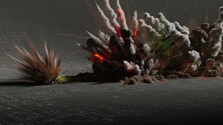 Blast Explosions | Houdini & Redshift - 2023