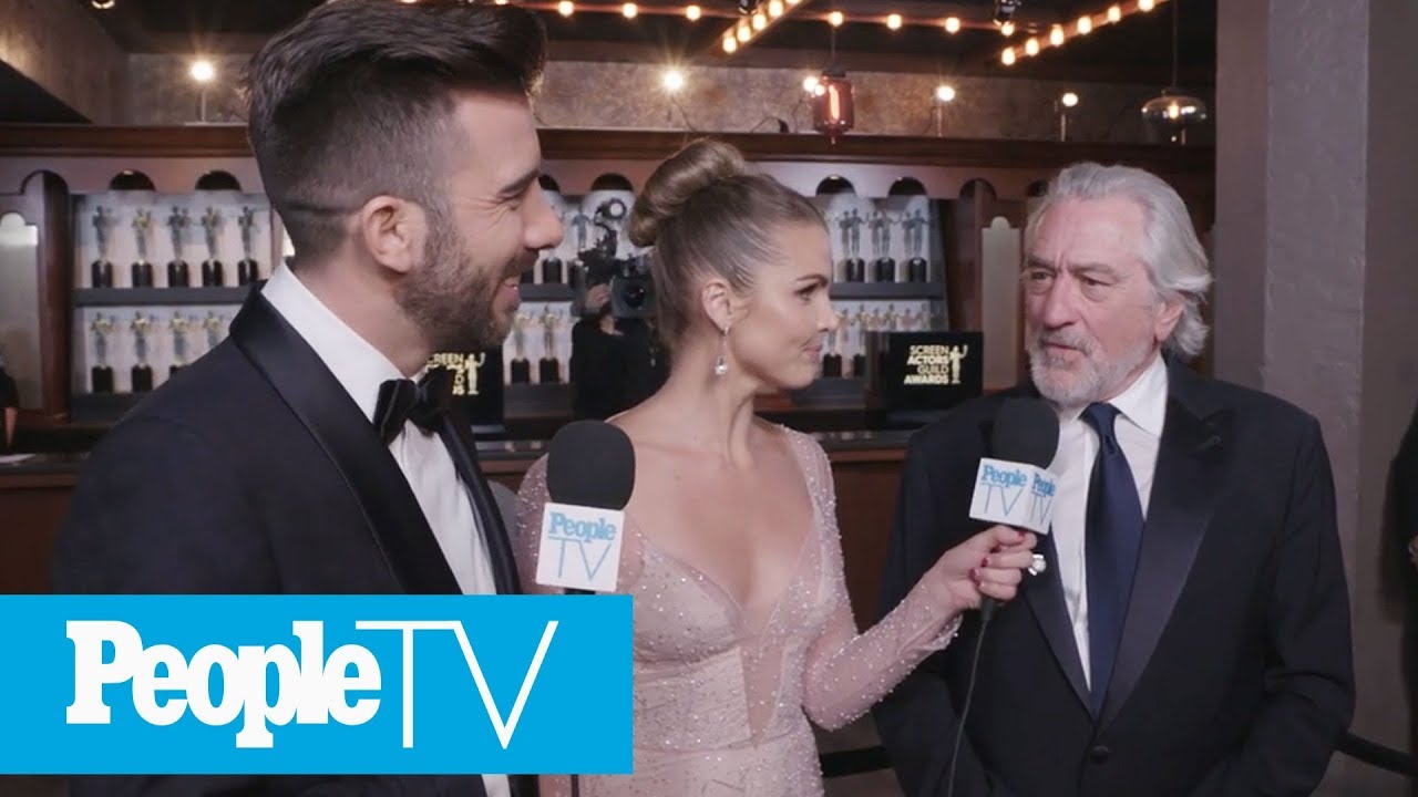 SAG Awards 2020: Backstage With Robert De Niro | PeopleTV 