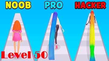 Hair Challenge in Best Result Gameplay iOS, Android Update All Trailers Game Mobile Level 50