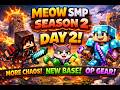 🔴 LIVE Minecraft MEOW SMP Season 2 LIVE 🐾 | New Season, New Chaos! Java SMP Survival | Join Now!