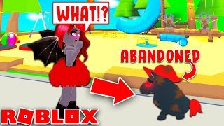 I Found An ABANDONED Evil Unicorn In Adopt Me! (Roblox)