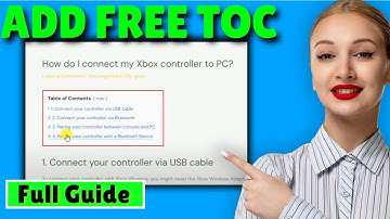 How to Add Table of contents in wordpress Automaticlly (2025)