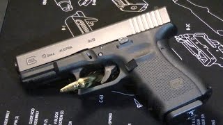 The Glock 19 chambered in 9mm (Gen 4 in this case) is a very popular pistol due to it