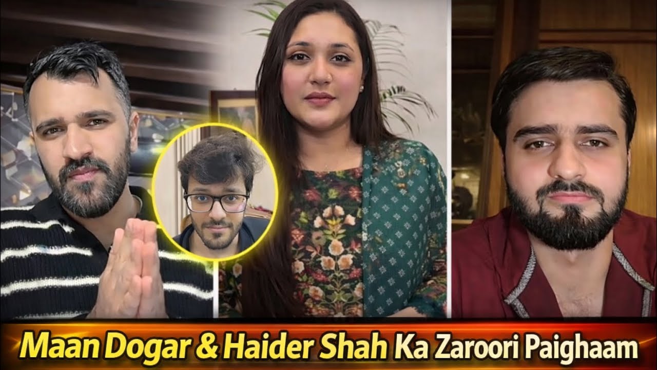 Maan Dogar & Haider Shah Ka Zaroori Paighaam | Emaan Aur Aon Sheikh Ke Naam Ahem Message 🔥