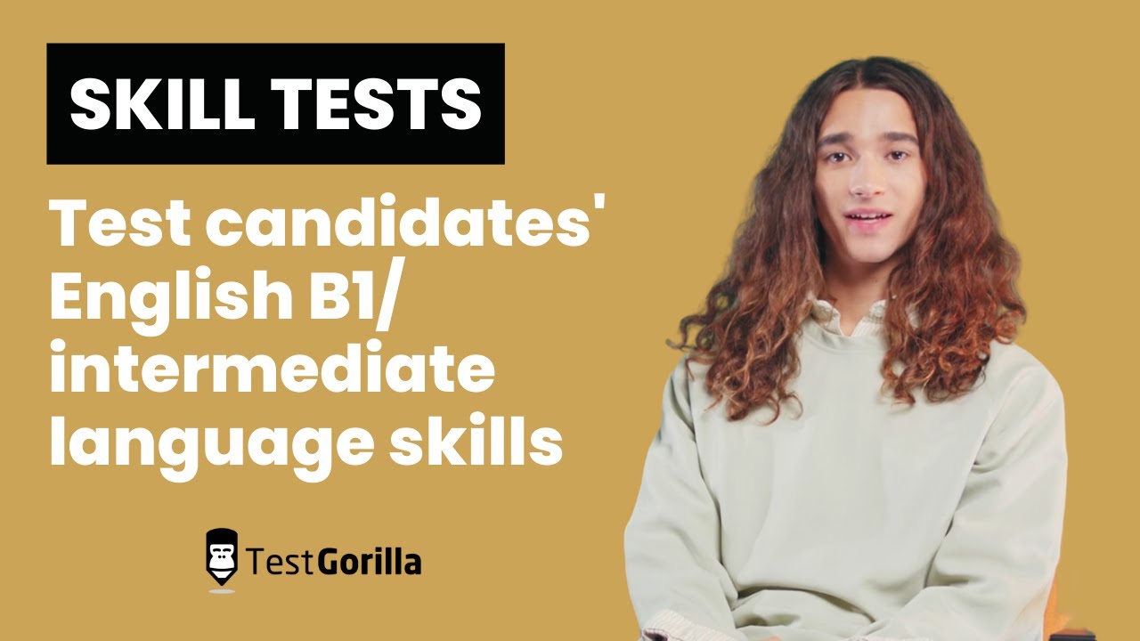 Use this English B1 test to hire for English language skills YouTube Use this English B1 test to hire for English language skills YouTube