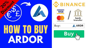 How to buy Ardor (ARDR) ✅ Step-by-Step Tutorial [0.08% fees]