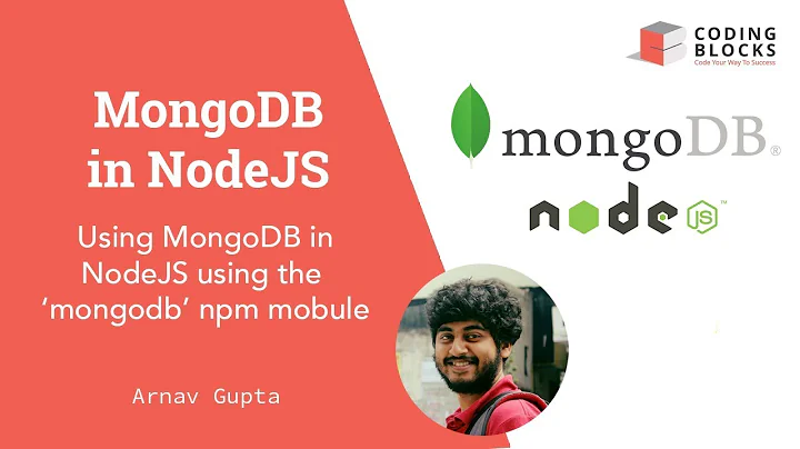 MongoDB with NodeJS
