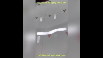 Optical variable security ink by screen printing in china